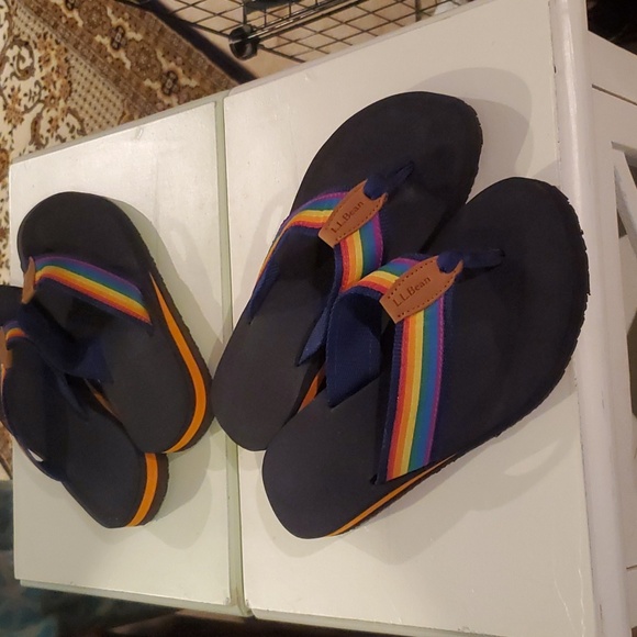 LL Bean Flip Flop sz 6 - Picture 2 of 7
